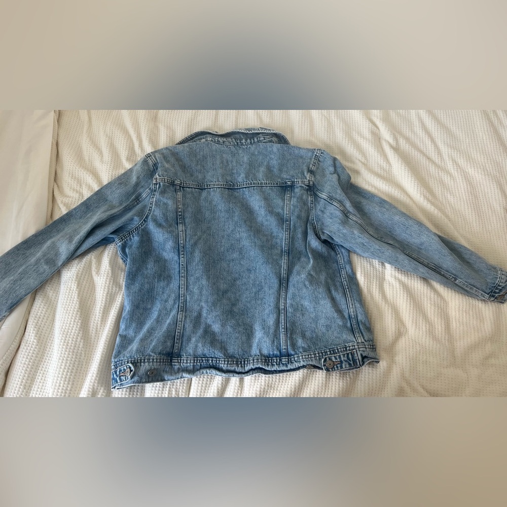 Distressed Jean Jacket - Picture 3 of 4